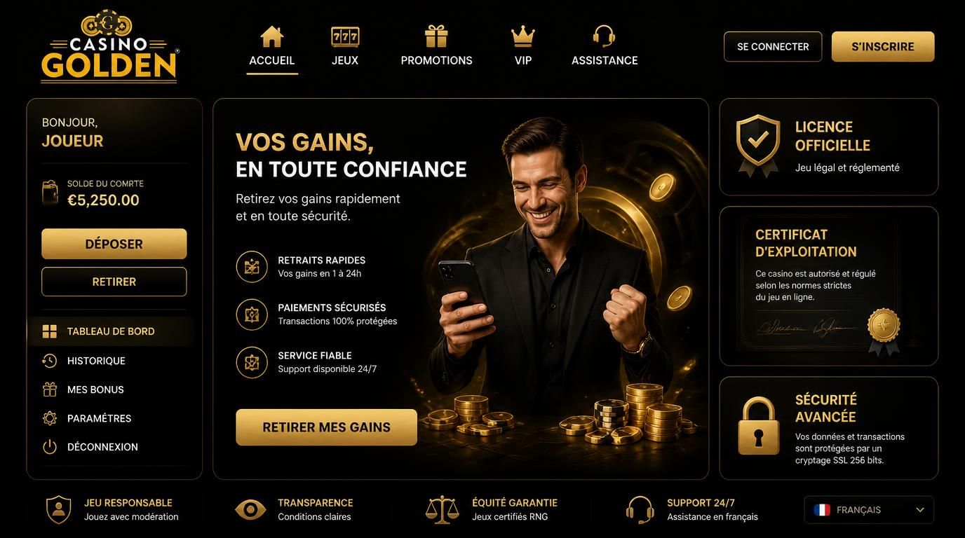  Dépôt réel avec confiance 